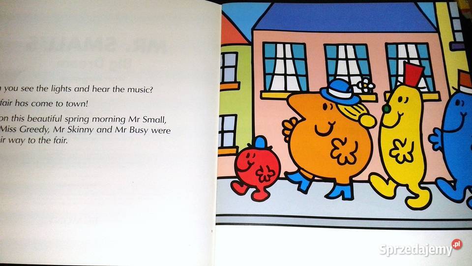 Mr Small Big Dream Roger Hargreaves Chełm