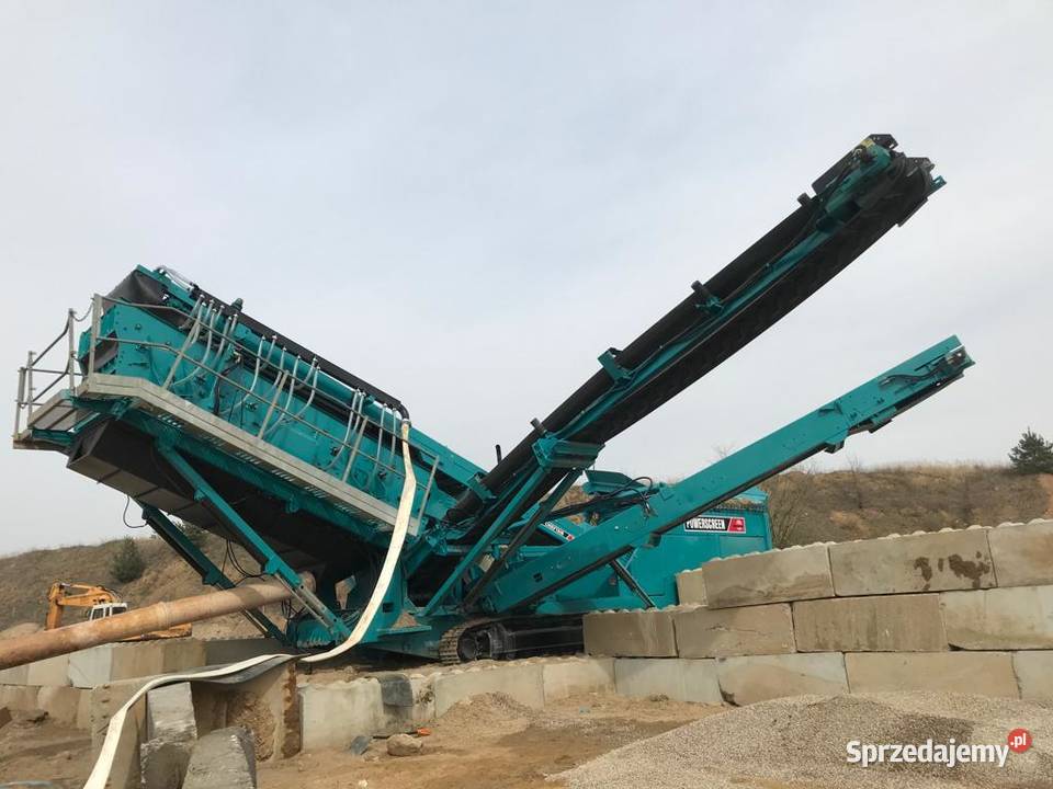 Mobilny przesiewacz Powerscreen chieftain 1700 kujawsko-pomorskie Kołodziejewo sprzedam