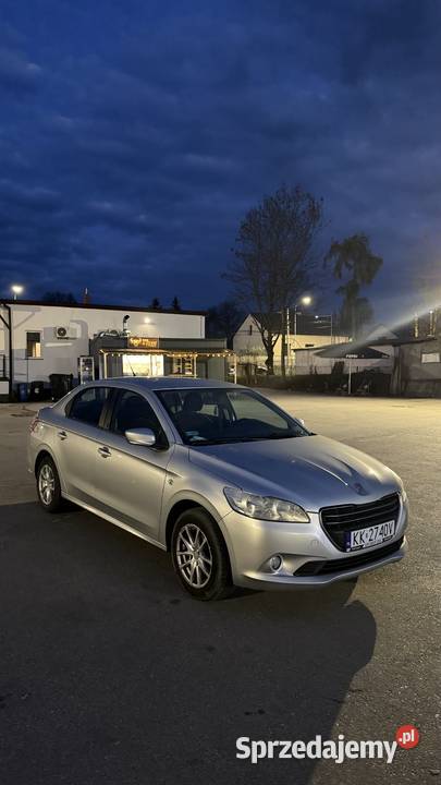 Peugeot 301 16 benzyna 115 2012r Wersja Allure Kraków
