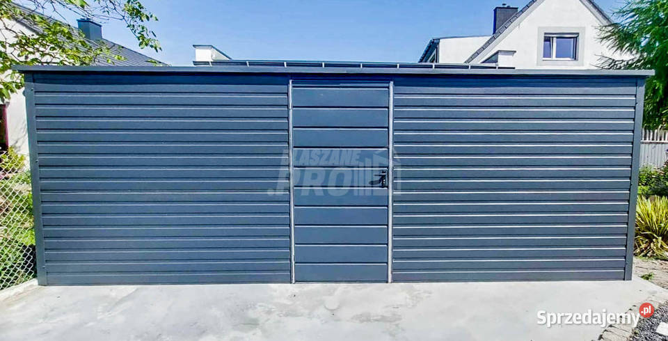 Schowek Domek Ogrodowy 6x3m Drzwi Antracyt dach Poznań