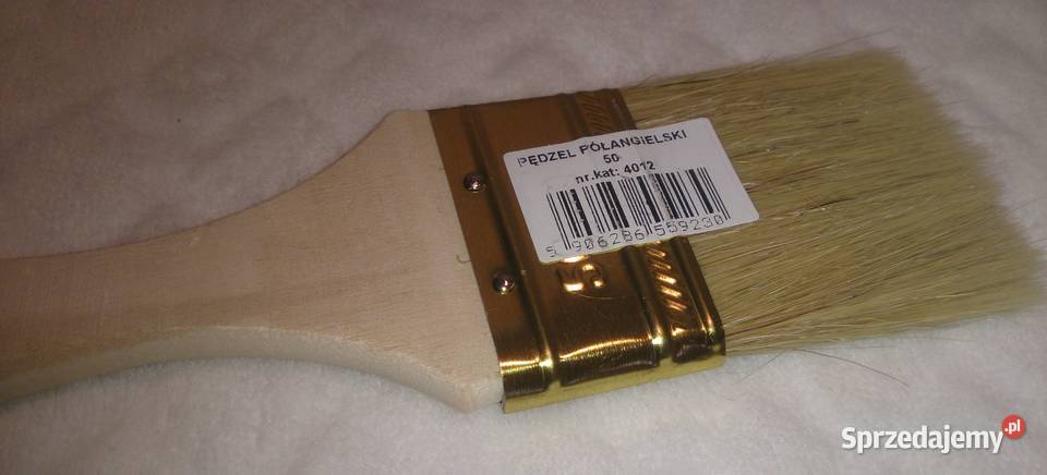 Pędzel półangielski 50mm Dom i Ogród Czeladź sprzedam