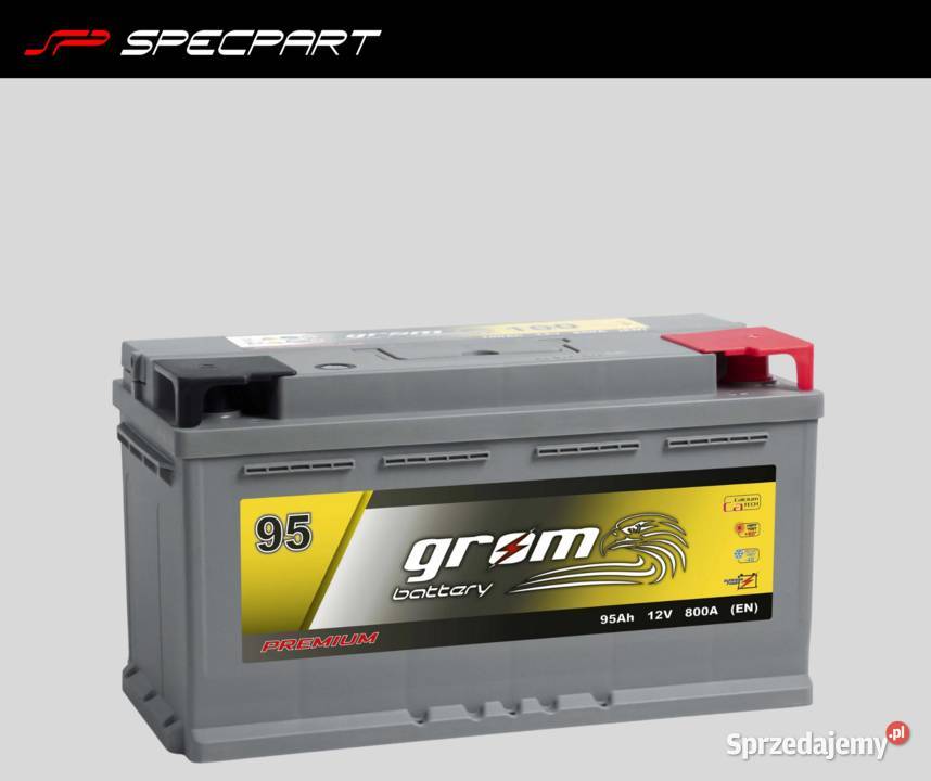 Akumulator GROM Premium 95Ah 800A EN DTR P Rzeszów sprzedam