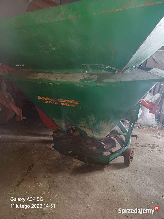 Rozsiewacz amazone zaf600 Cegielnia Psucka