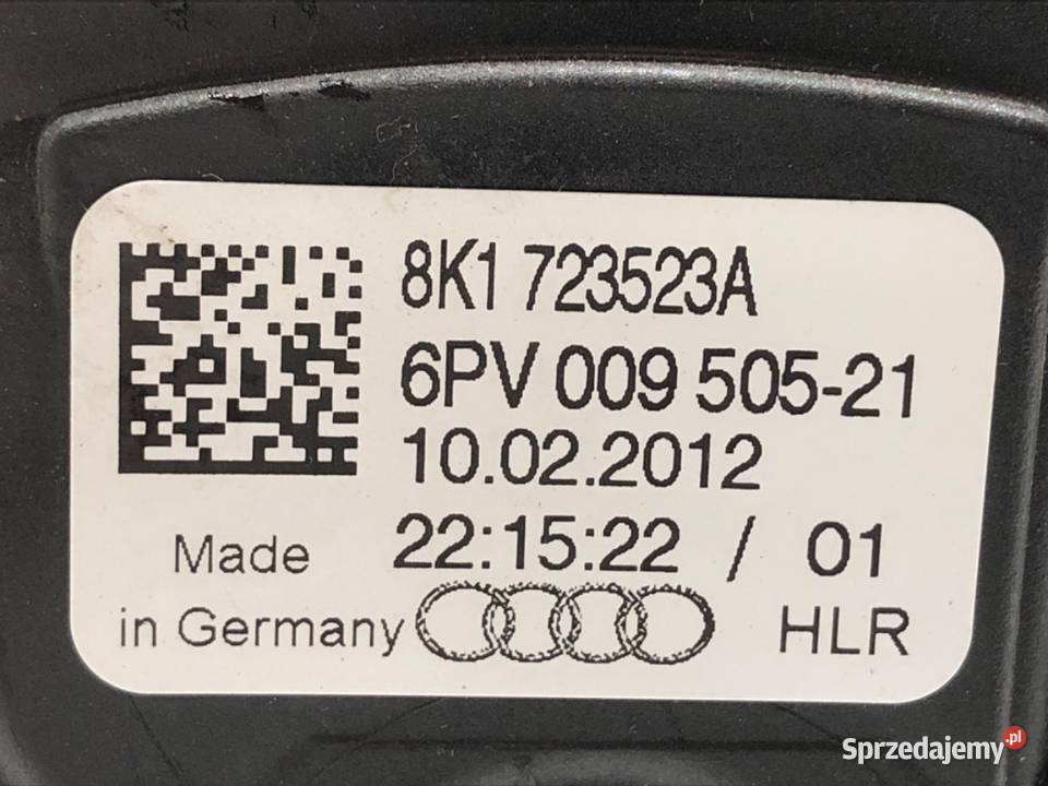 PEDAŁY AUDI A4 B8 0715 8K1723523A 20 211 podkarpackie