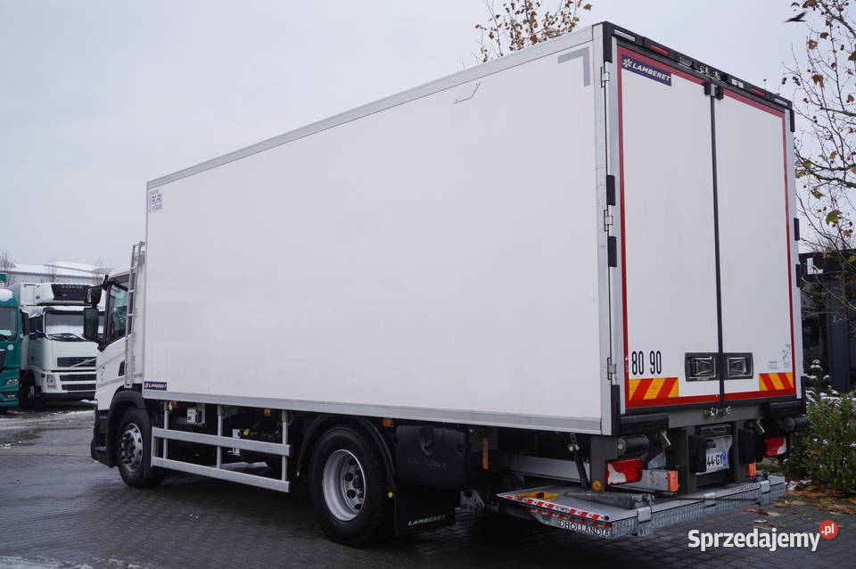 Scania P280 4x2 E6 Chłodnia Lamberet 16 EPAL radio / CD Chłodnie małopolskie Kraków