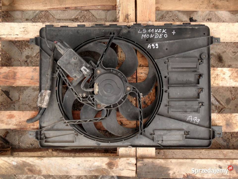 FORD MONDEO IV 16 TDCI 11r wentylator chłodnicy świętokrzyskie