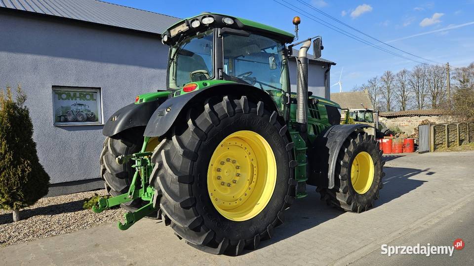 John Deere 6210R wielkopolskie Gruntowice