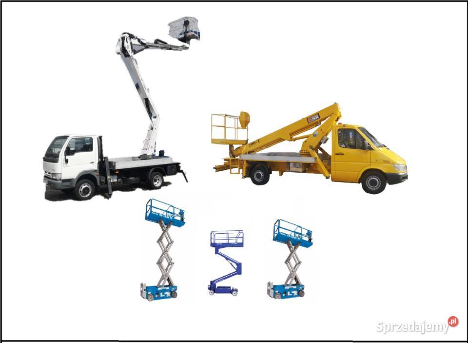 Zwyżka ZABRZE Wynajem zwyżki i zwyżek Podnośnik
