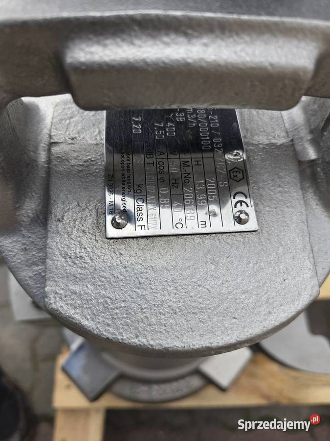 Pompa KSB Pompa do brudnej wody ściekowa wielkopolskie Lwówek