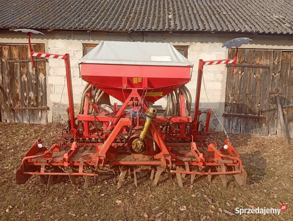Siewnik kverneland talerzowy 3m nieuszkodzony Kobylin-Borzymy