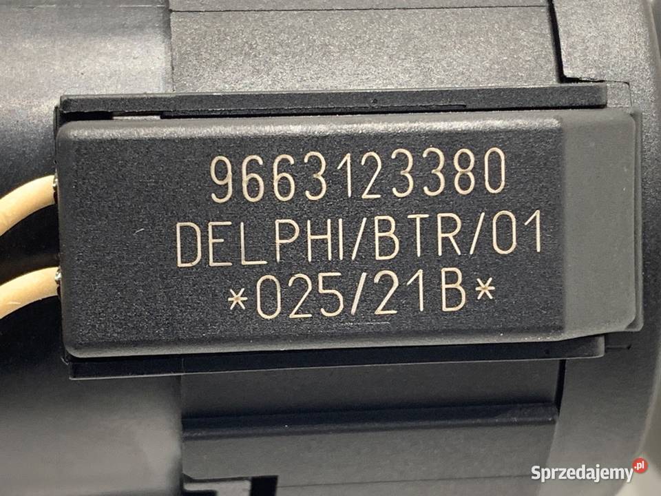 STACYJKA OPEL CROSSLAND 9663123380 12 131 podkarpackie