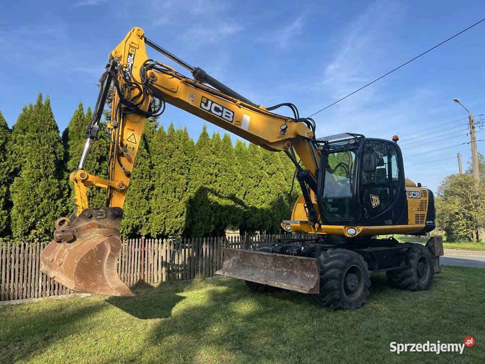 JCB JS145w koparka kołowa kujawsko-pomorskie Świecie