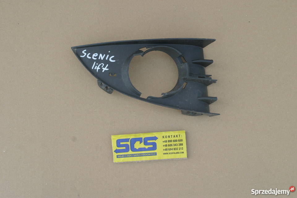 RENAULT SCENIC II 2 LIFT FL KRATKA ZDERZAKA lubuskie Bieleń sprzedam