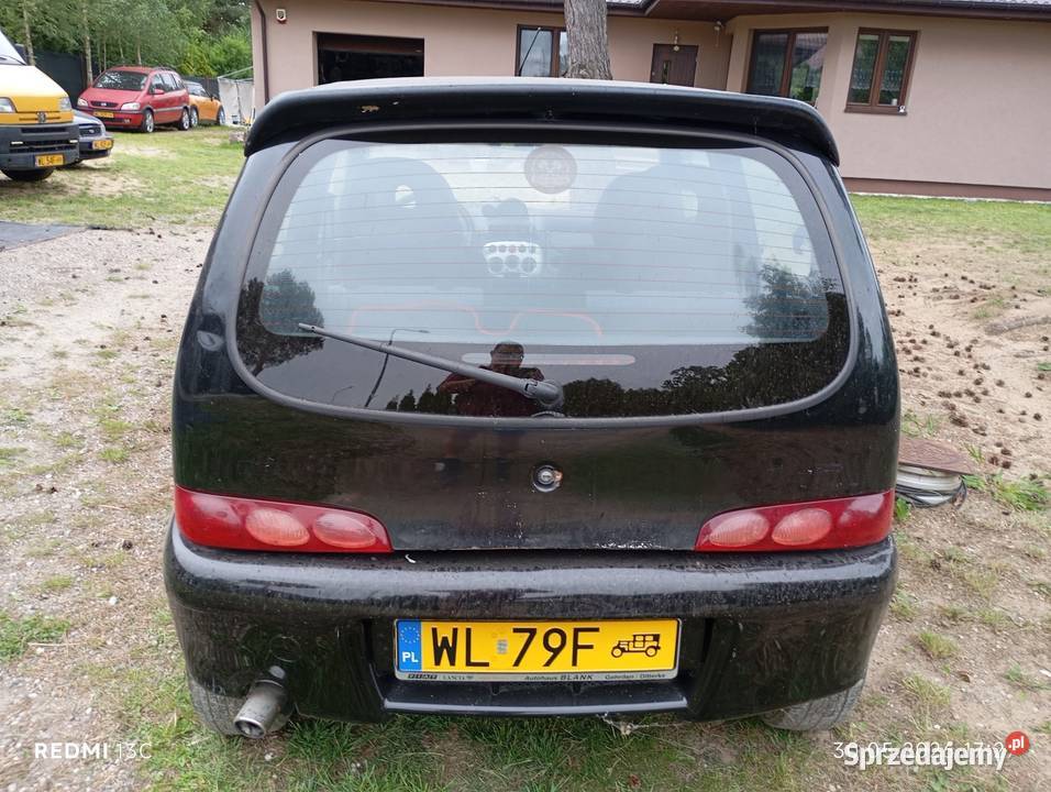 Fiat Seicento Sporting 75 do sportu centralny zamek Legionowo