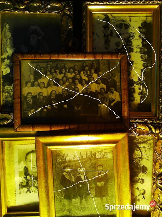 Zbiór 6 fotografii 1939 d0 1950 małopolskie Kraków