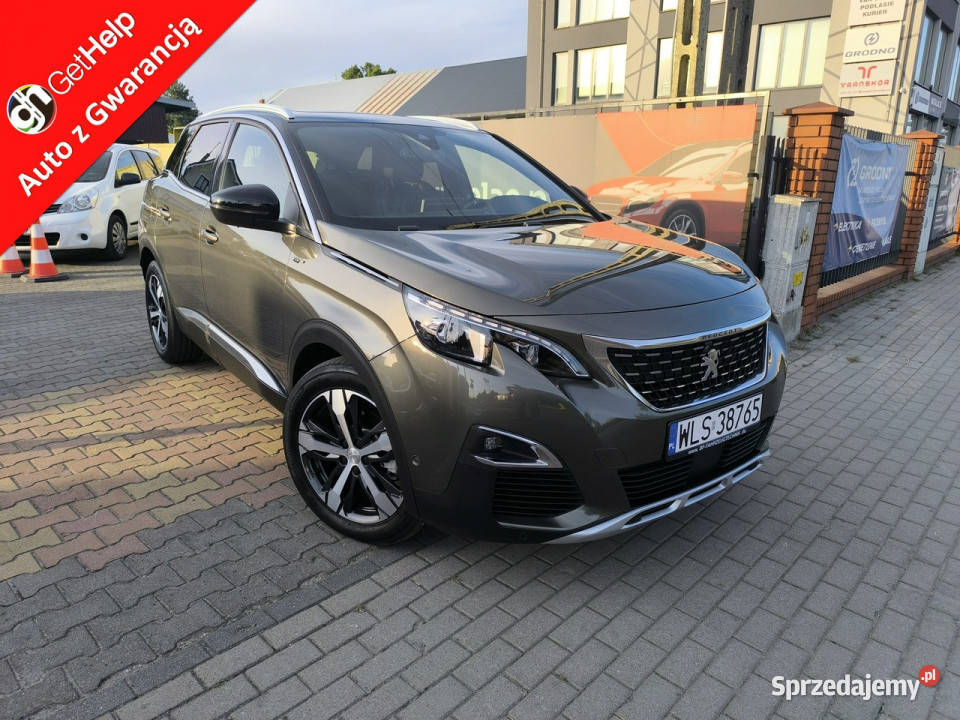 Peugeot 3008 20 HDi 180 GT line Skóra Full LED światła do jazdy dziennej lubelskie Łuków