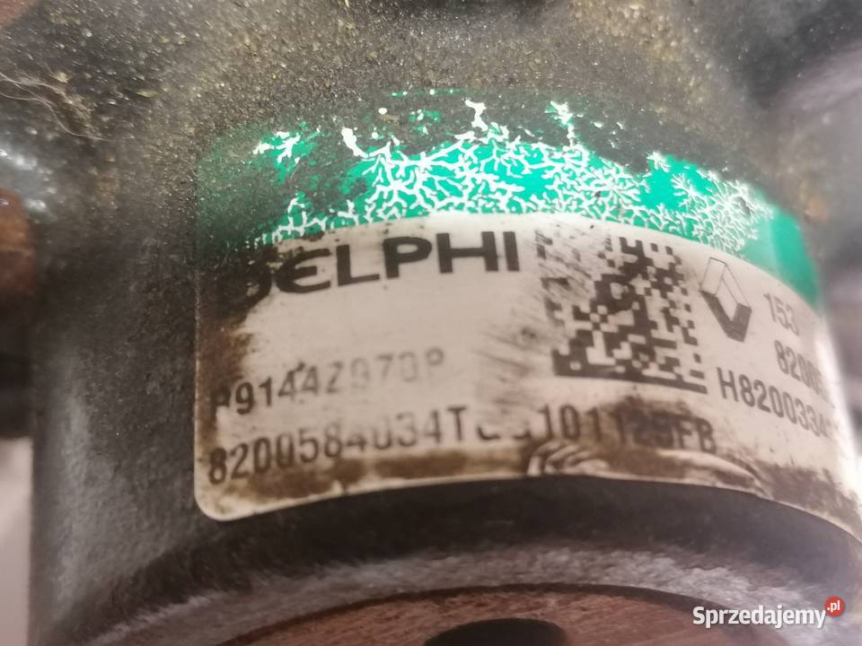 rozdzielacz Delphi 15 dci K9K 8200584034 Renault osobowe Piotrków Trybunalski