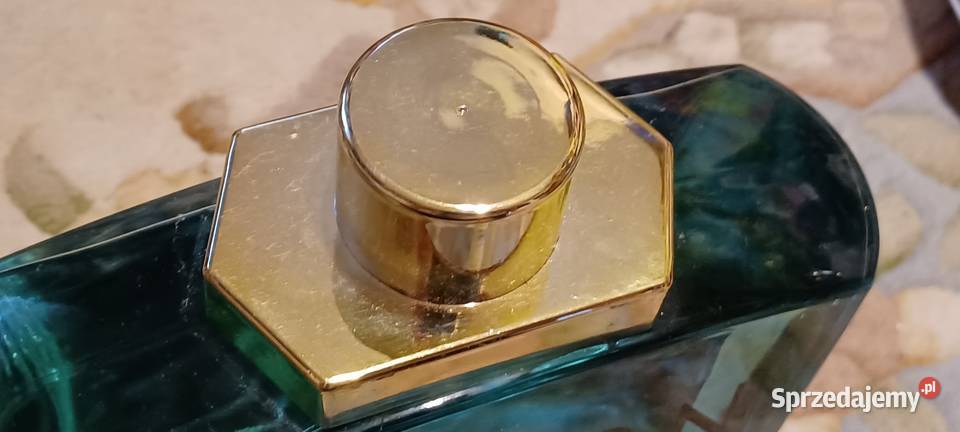 butla wielka ciężka szklo odkrecana 31 wysok z zielony Poznań