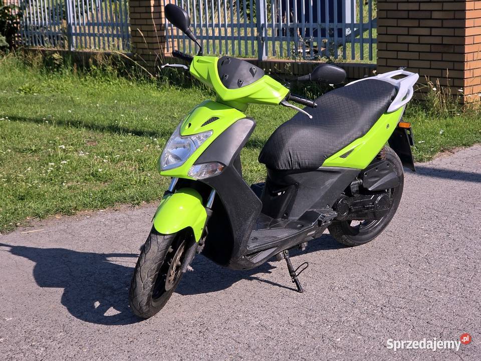 Kymco Agility 16 na dużych kołach 50 ccm na