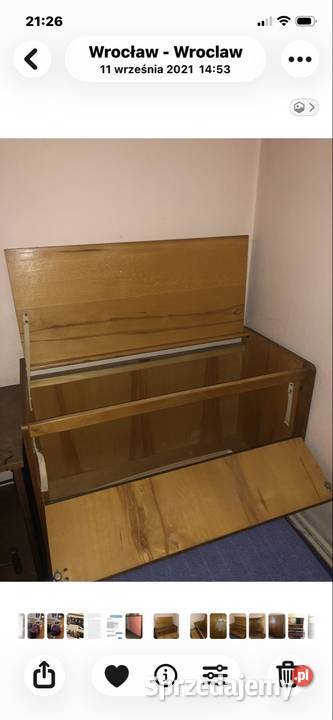 Meble czechosłowackie z 1967 roku Interior Kalisz