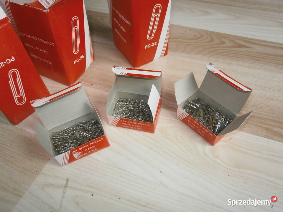 Spinacze biurowe 3000 22mm Łódź