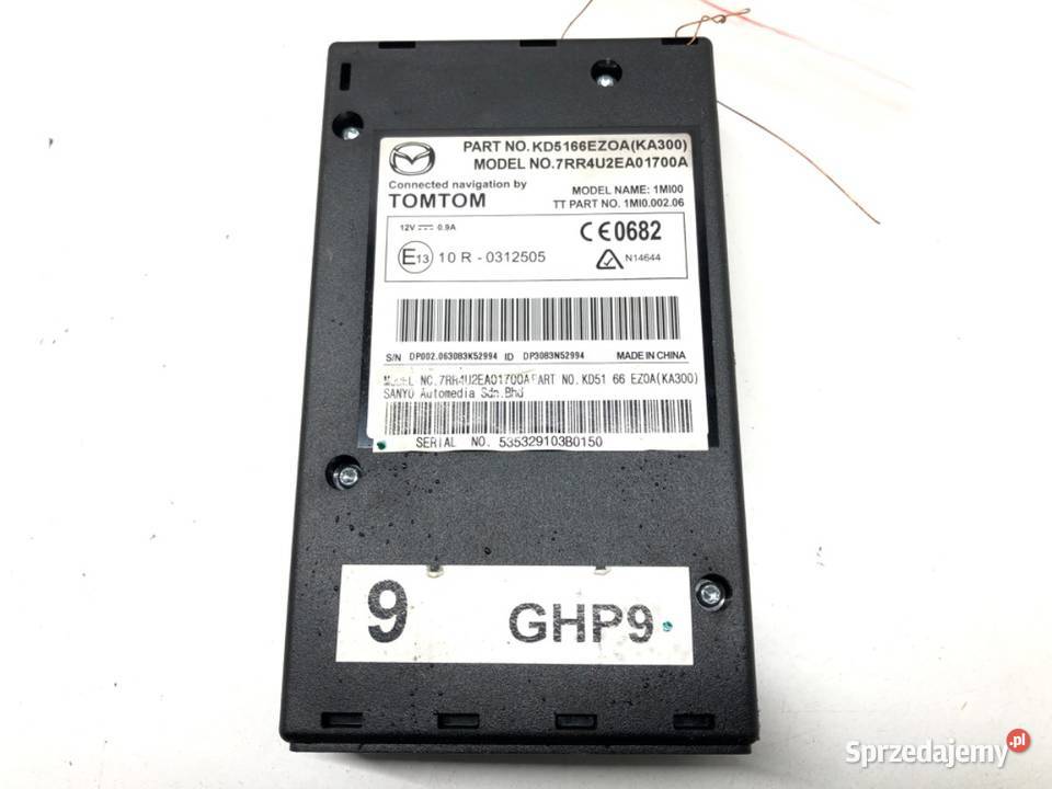 CZYTNIK KART SD TOM TOM MAZDA 6 GJ KD5166EZOA 20 osobowe sprzedam
