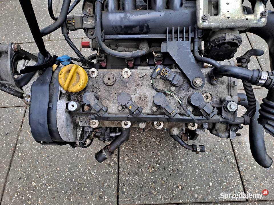 Fiat Bravo II Stilo 14 16V 90 silnik kompletny osobowe śląskie Jastrzębie-Zdrój
