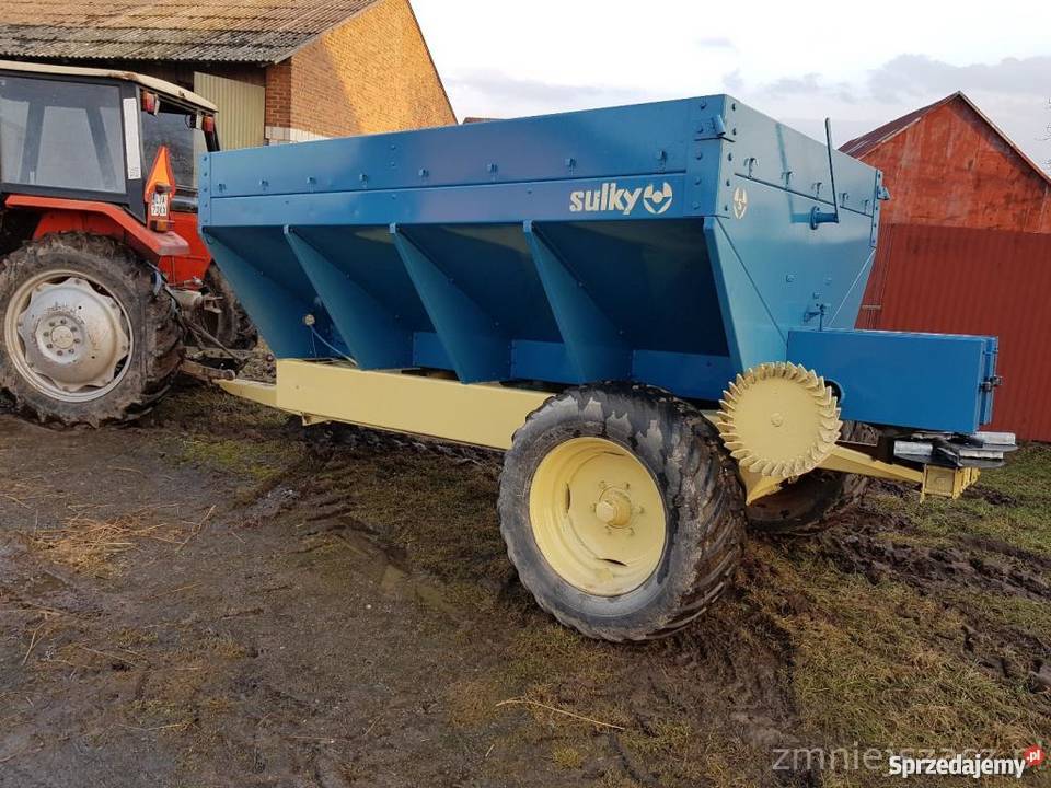 Rozsiewacz do wapna i nawozu SULKY Rozsiewacze nawozów Janów Lubelski