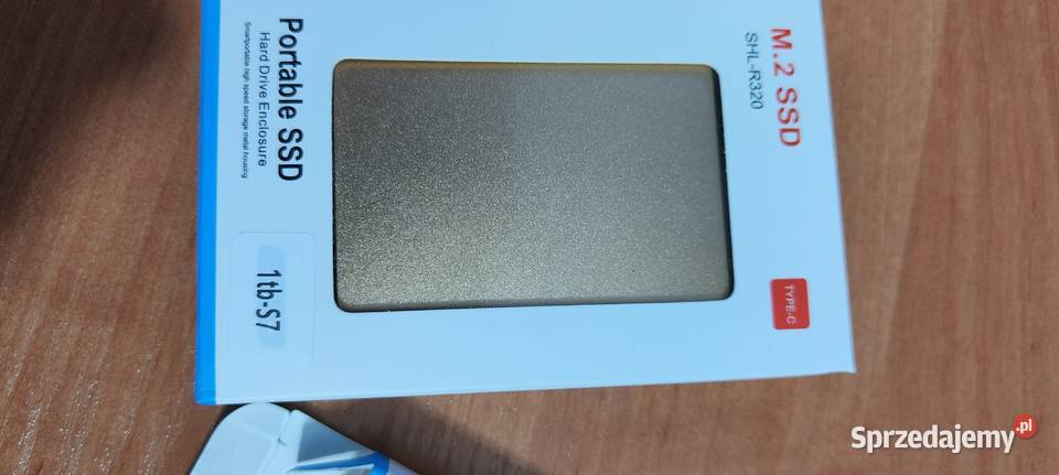 Dysk Zewnętrzny SSD1T Nie używany Okazja Elektronika