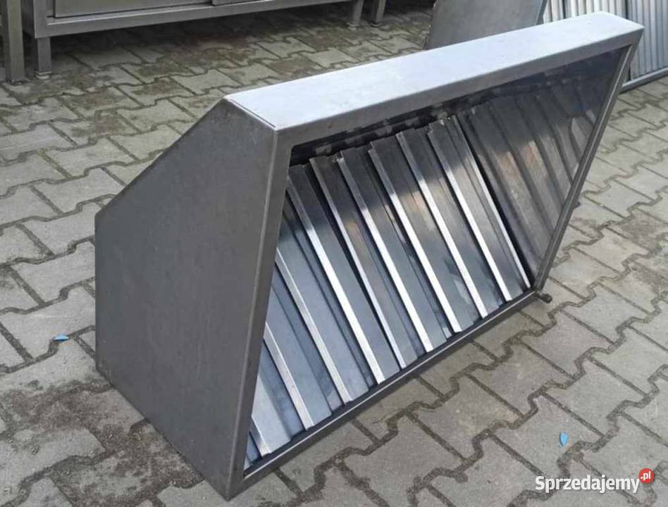 Okap Gastro z Filtrami i Dmuchawą 1007040 S 907O Ostrów Wielkopolski