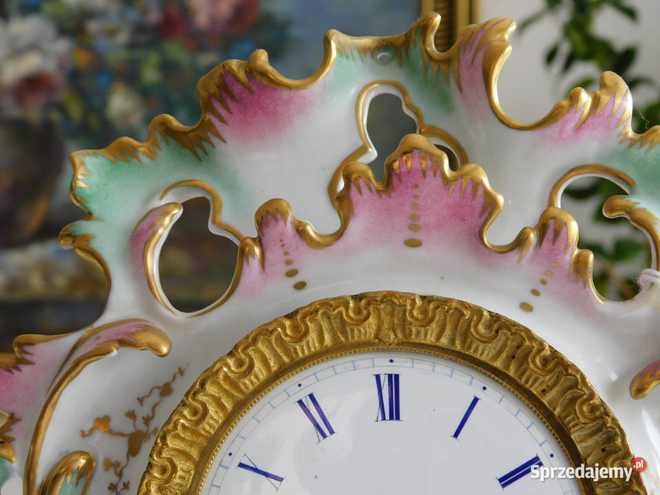 Zegar kominkowyXIX w Francja FiaF Szczecin