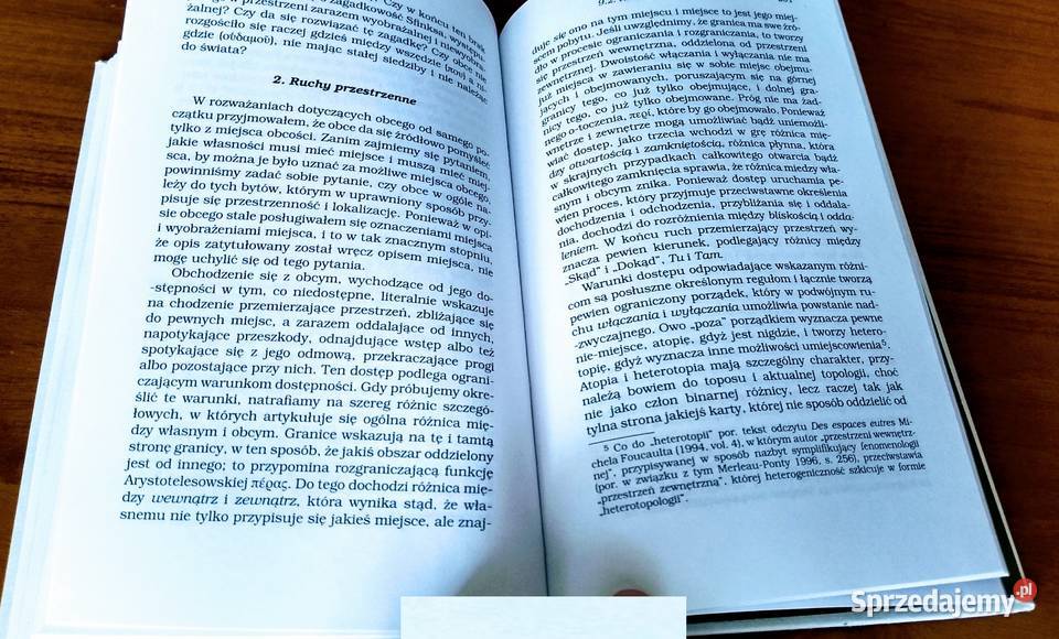 Topografia obcego studia z fenomenologii obcego Rok wydania 2002 Podręczniki Gdańsk