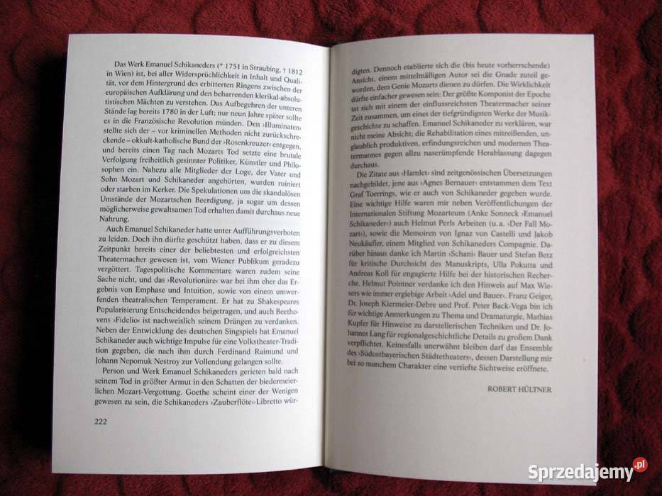 Der Sommer der Gaukler Robert Hultner książka Siedlce