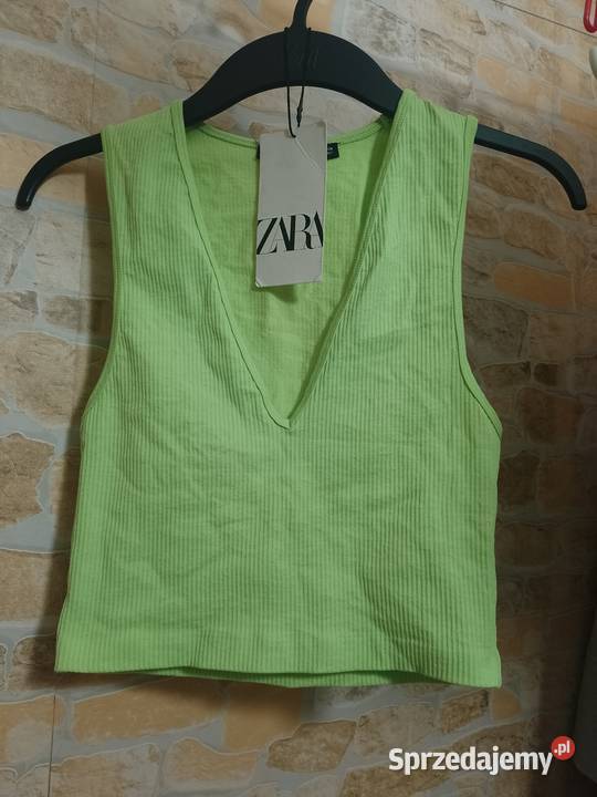 38M Zara Neonowy top fitness biustonosz sportowy małopolskie Kraków