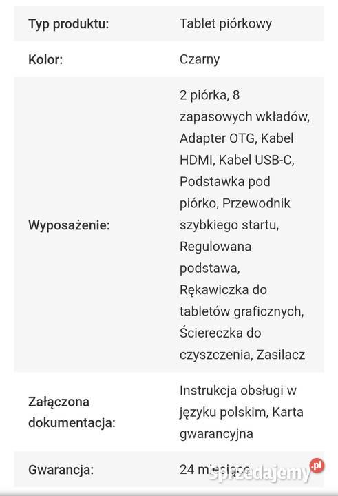 Tablet graficzny XPPEN Artist 24 Pro Szczecinek