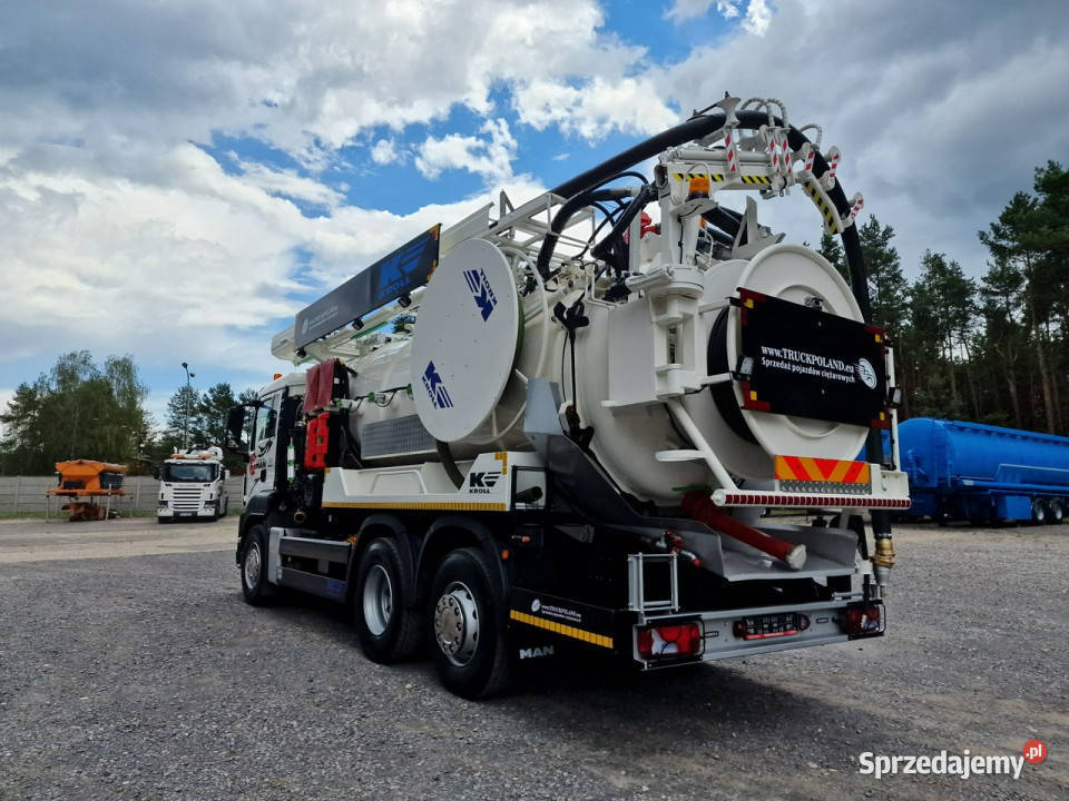 MAN WUKO KROLL ADR KOMBI DO CZYSZCZENIA KANAŁÓW Samochody ciężarowe