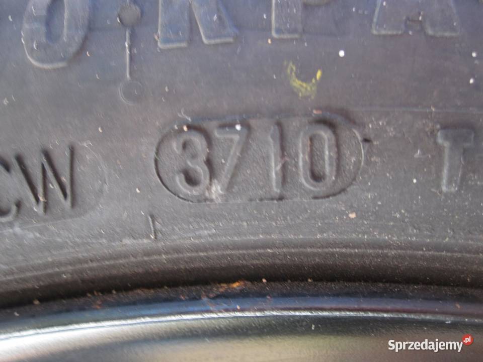 GOLF AUDI SEAT ALTEA koło dojazdowe 1257016 96M