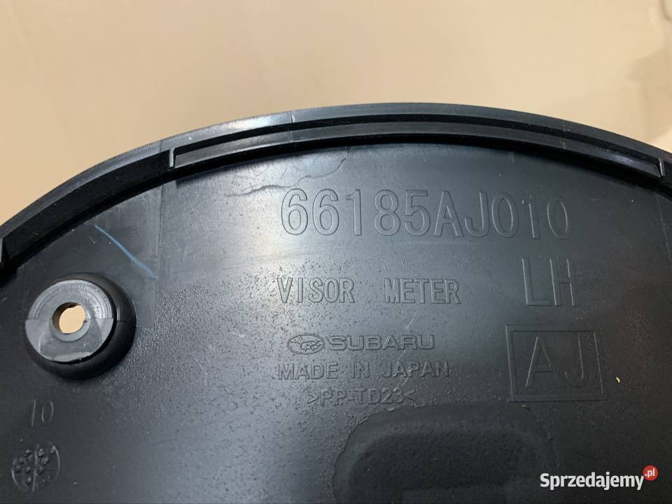 66185AJ010 ramka obudowa licznika Subaru legacy zachodniopomorskie Szczecin