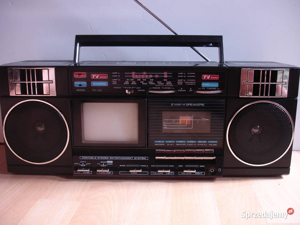 Radiomagnetofon z telewizorem TV123 Zielona Góra