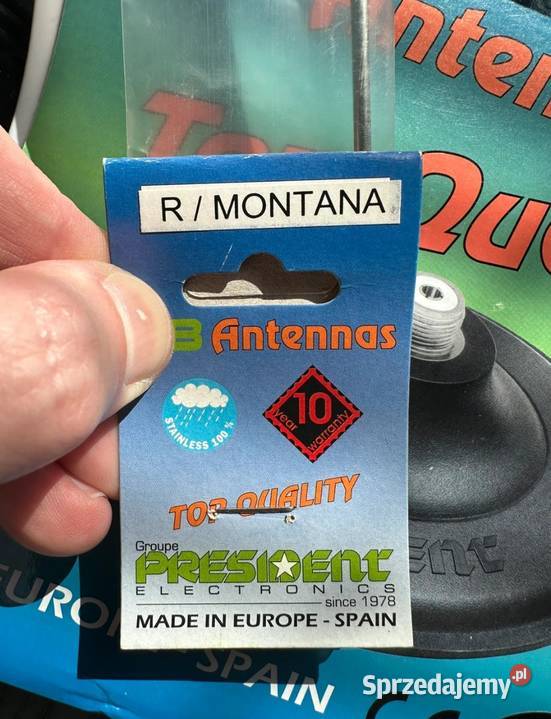 Zestaw CB radio President Harry 3 antena cb Przytoczno sprzedam