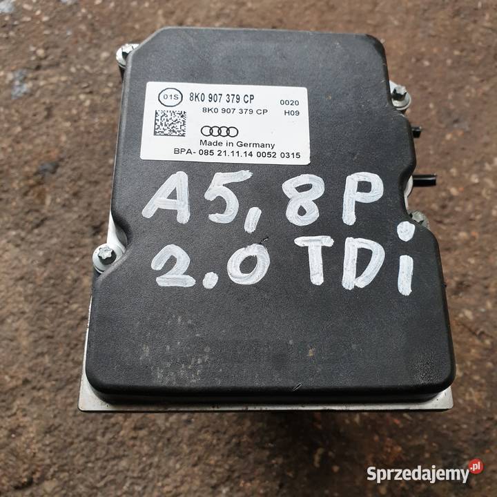 VW SKODA AUDI A5 8T POMPA ABS 8K0907379CP kujawsko-pomorskie Łochowice sprzedam