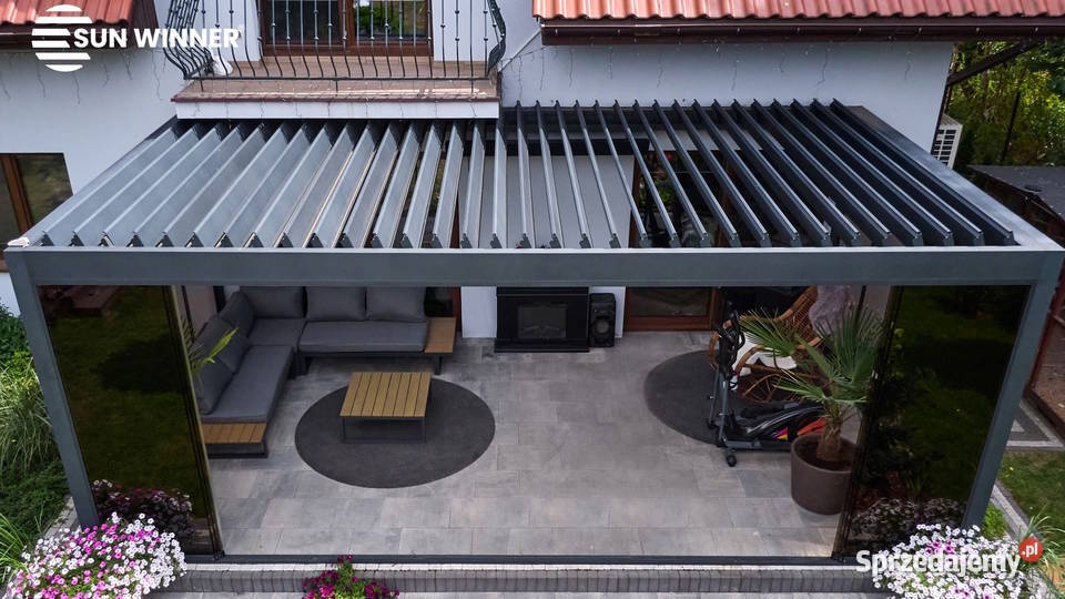 Pergola z ruchomymi lamelami Poznań sprzedam