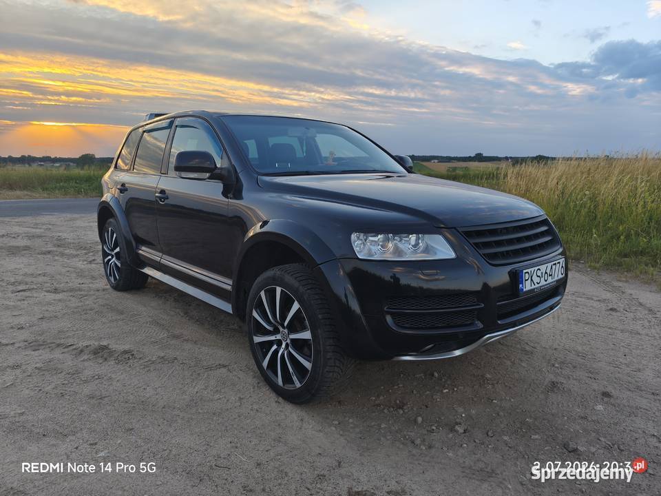VW Touareg 25 TDI Hak 35 T diesel Łagowo