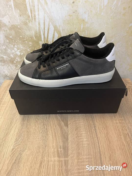 Scotch Soda Plakka nowe 45 czarne sneakersy