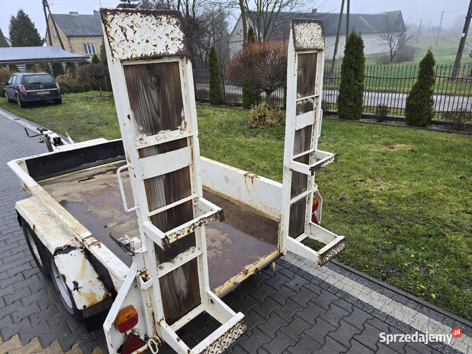 Przyczepka laweta OBERMAIER TPV 3030 DMC 3 t z Lawety Baliki