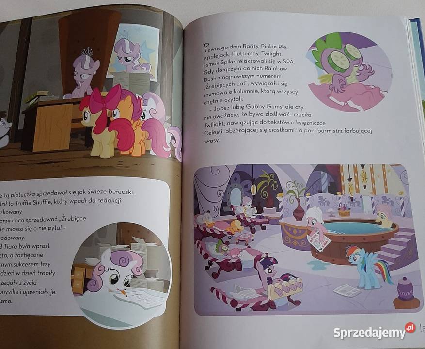 My Little Pony Wielka księga opowieści Egmont Zabrzeg