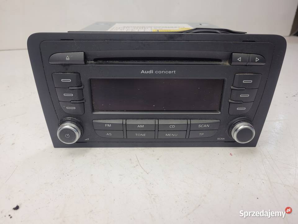RADIO CD CONCERT AUDI A3 8P LIFT 2 DIN Przystajń sprzedam