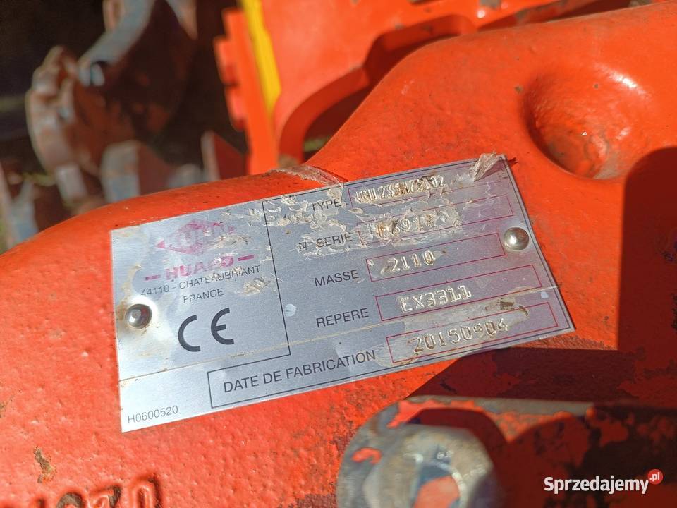 Pług Kuhn Varimaster 123 2015 1220 Suwałki