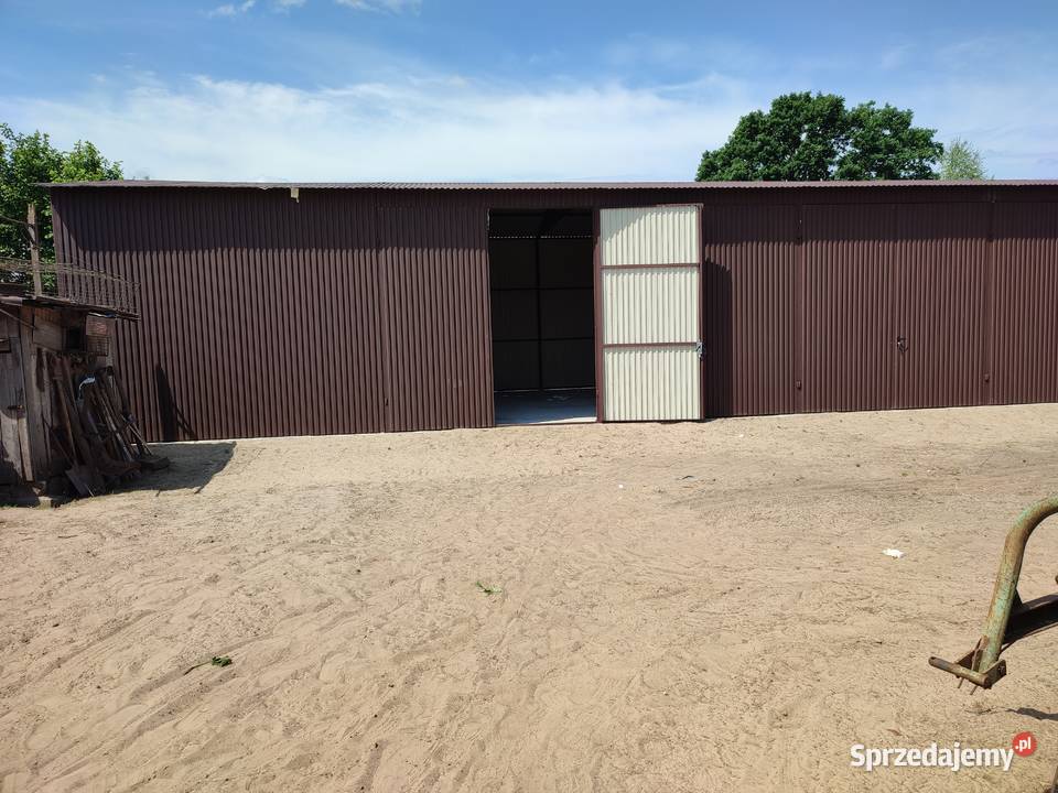 Garaż Blaszany Wiata Blaszana Magazyn Blaszany Kalisz
