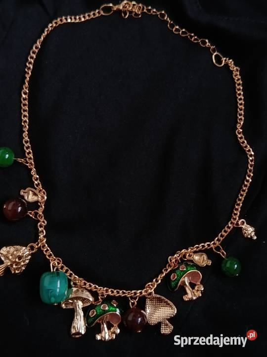 Naszyjnik nowyzłoty harmsy grzybki śląskie Katowice